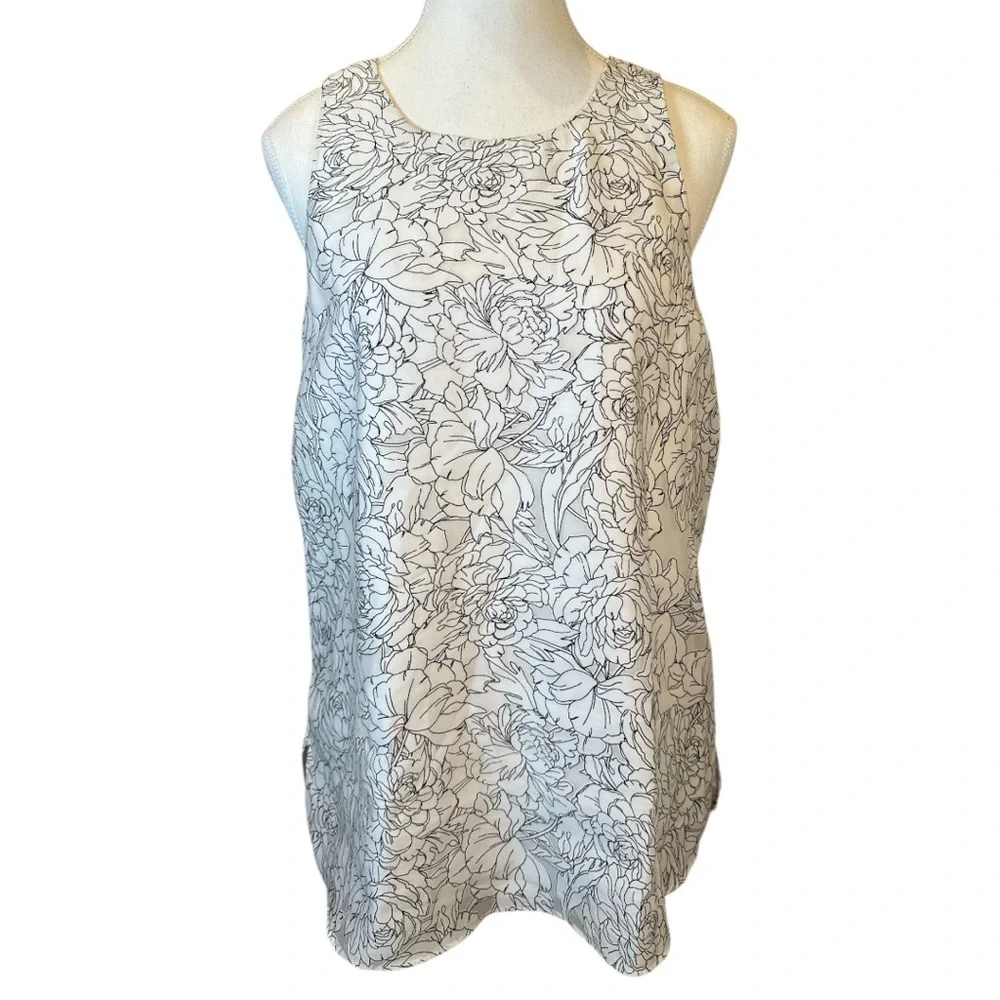 Banana Republic Boxy Sleeveless Tank Top - Picture 1 of 5
